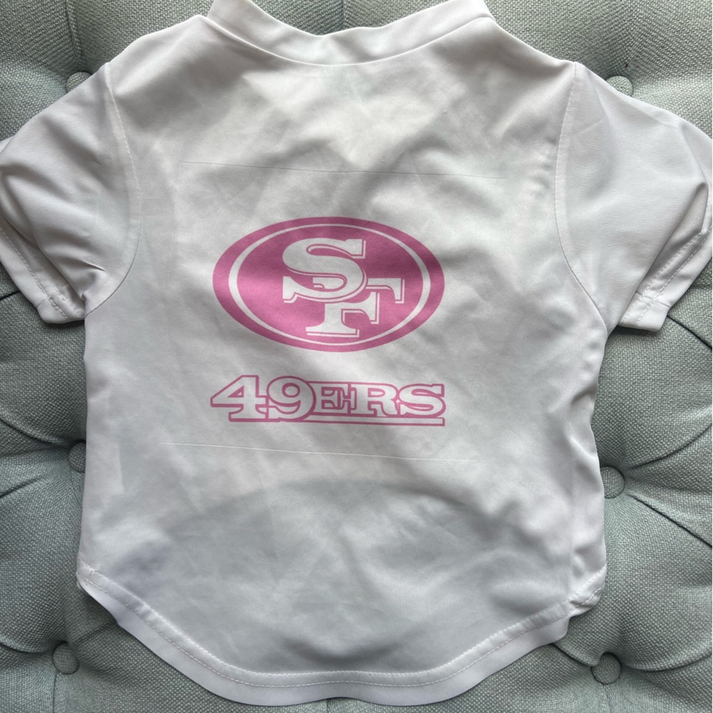 15. 49ers Pet Jersey